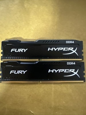 Hyperx Fury 8gb 2x4gb Hy421C14FBK2/8 Ram