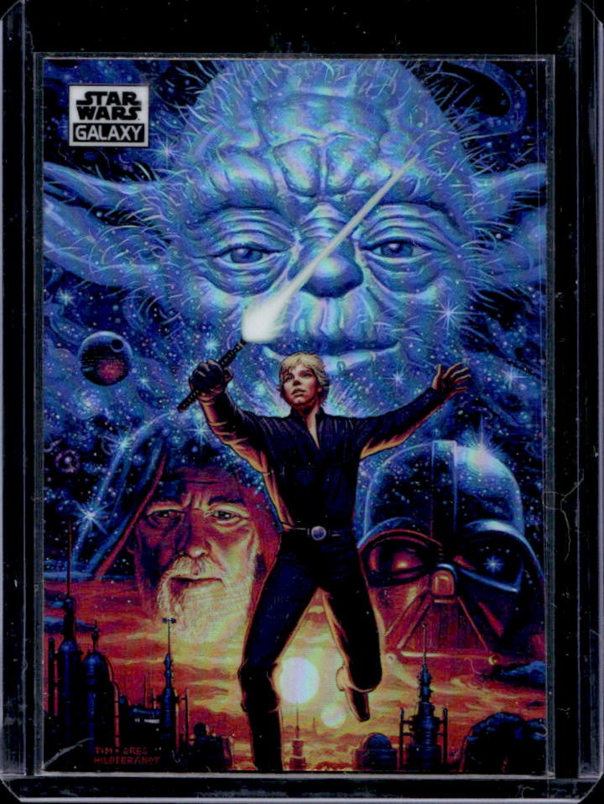 2021 Topps Chrome Star Wars Galaxy The Four Jedi Refractor #29