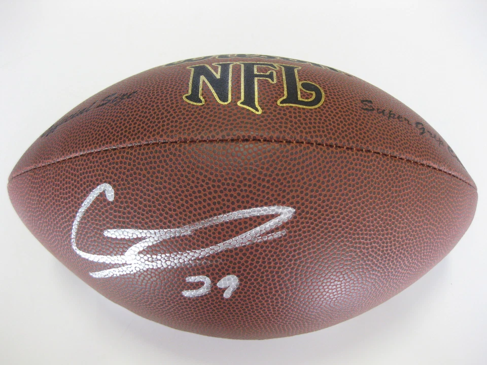 CHESTER TAYLOR, VIKINGOS DE MINNESOTA, OSOS, FIRMADO, AUTOGRAFIADO, FÚTBOL AMERICANO DE LA NFL, CERTIFICADO DE AUTENTICIDAD, PRUEBA Foto 2 de 2