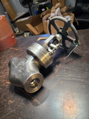 Henry Vogt   1'' 1500 44-216843 F316 SA182 SS Steel GLOBE Gate Valve  NEW $249