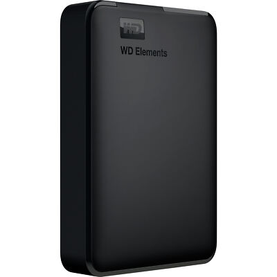 WD Elements Portable 5 TB, Festplatte, schwarz