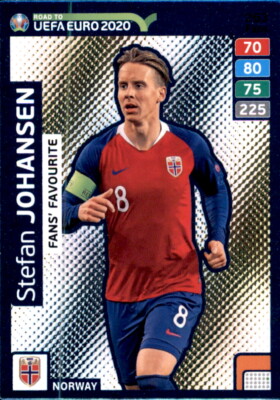 263 - Stefan Johansen-Fans Favourite-Panini Adrenalyn Road to EURO EM 2020
