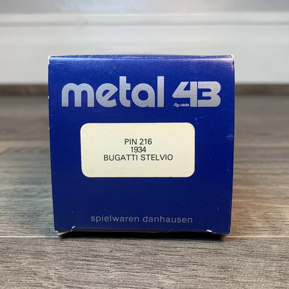 1/43 Western Models Metal 43, 1934 Bugatti Stelvio PIN 216, NEW! - Image 3 of 4