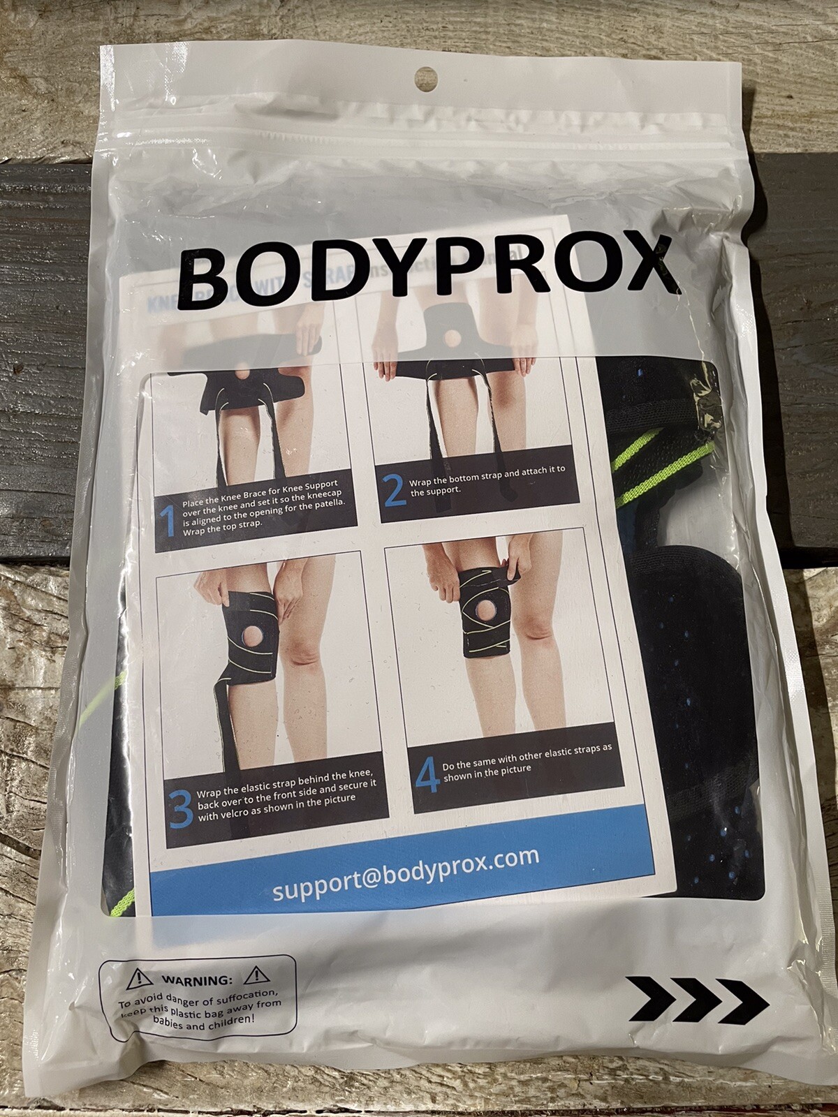 Bodyprox Protective Knee Pads Thick Sponge AntiSlip Collision Avoidance eBay