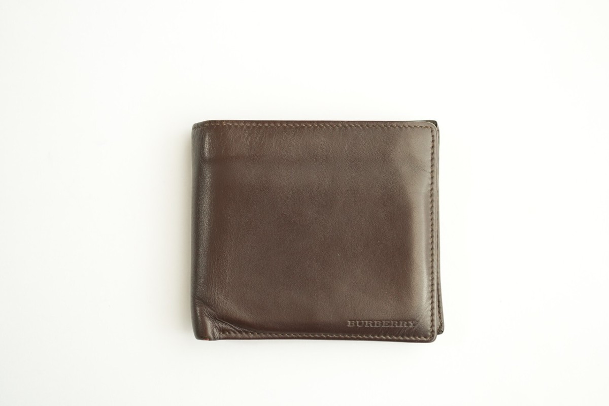 Leather Burberry Wallet Fake Vs Real Burberry Leather Wallet Bifold