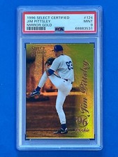 1996 Select Certified Mirror Gold Jim Pittsley PSA 9 Rookie Card #124 1/30 Made