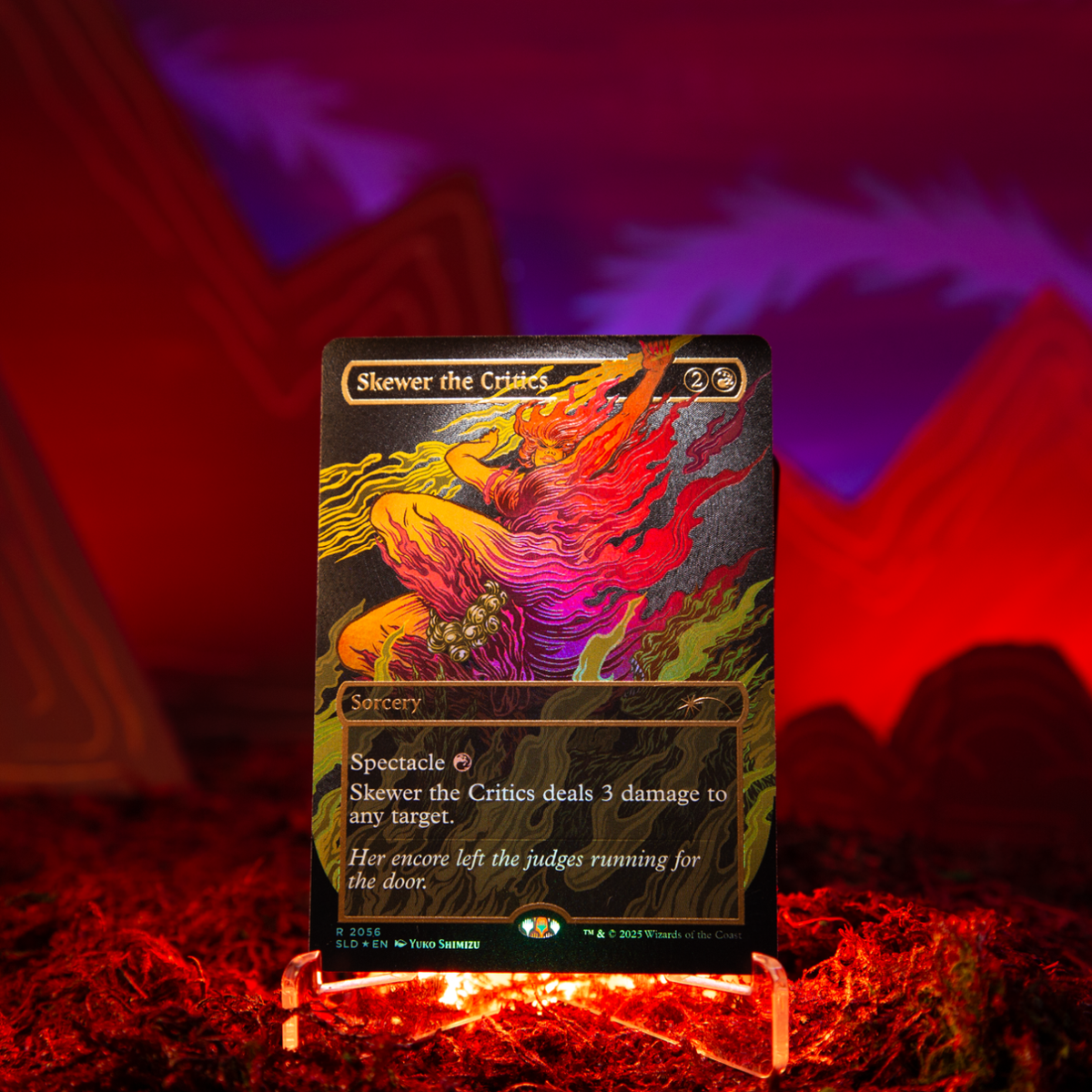 🔥Secret Lair x Everything Is on Fire ✨RAISED FOIL Edition✨ MTG