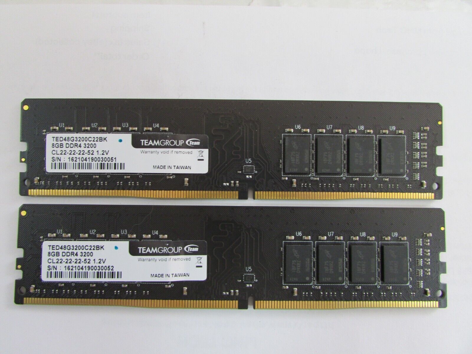 Innovation it G32002GS 1x16GB DDR4 3200Mhz RAM Memory Black