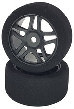 Nhx Rc 110 Alpha Sh40 Pre-glued Foam Rear Tireswheels 30mm 2 Black Nhx Rc 110 Alpha Sh40 Pre-glued Foam Rear Tireswheels 30mm 2 Black