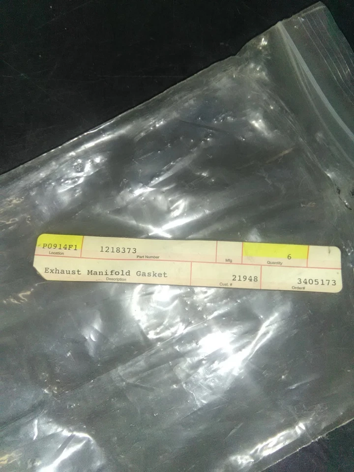 Junta colector escape nueva Volvo 262 264 760 y 780 # 1218373 Foto 2 de 2