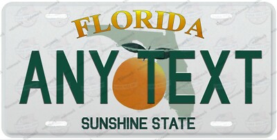 Personalized Custom License Plate Tag for Any State Wall Auto Car Bicycle ATV 