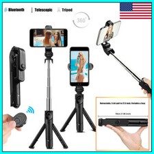 Selfie Stick Tripod Bluetooth, 40 Inch Professional High Quality 3 in 1 Trip