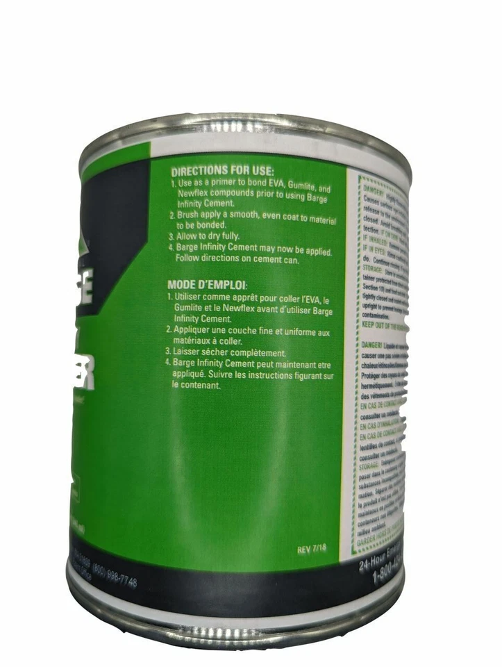 Barcaza Infinity TF Todo Uso Cemento Goma Cuero Zapato Pegamento 1 Qt (946 ml) Foto 3 de 4