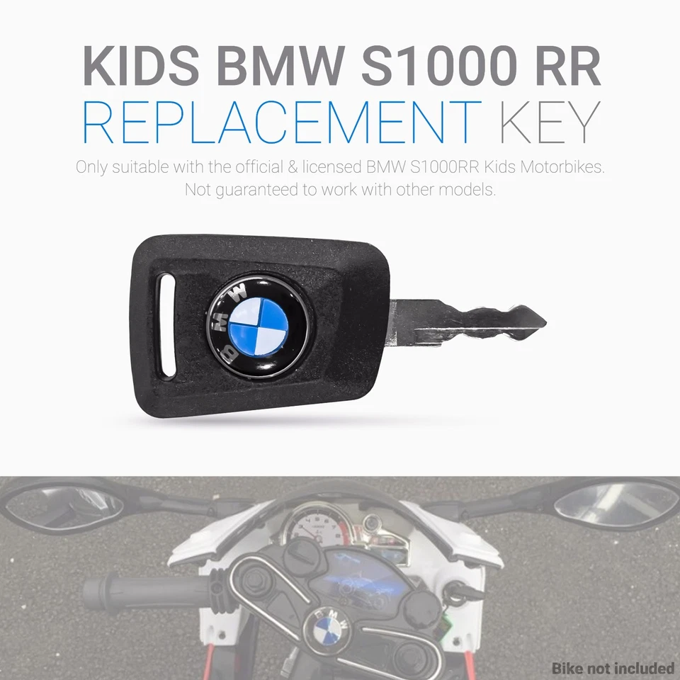 BMW S1000RR Motorbike Electric Ride On Replacement BMW Key Kids Ride On Bike Car - Image 4 of 4