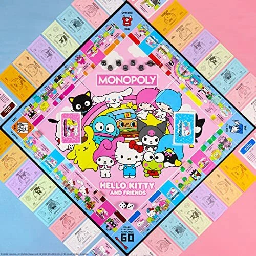 Monopoly: Hello Kitty and Friends Board Game - Image 3 of 4