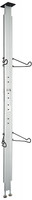 Gearup Bua Aluminium Floor To Ceiling 2 To 4 Bike Rack - Silver Gearup Bua Aluminium Floor To Ceiling 2 To 4 Bike Rack - Silver