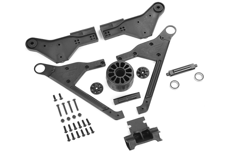 Team Corally C-00180-567 Team Corally - Wheelie Bar 2021 - 1 Wheel Version - Com