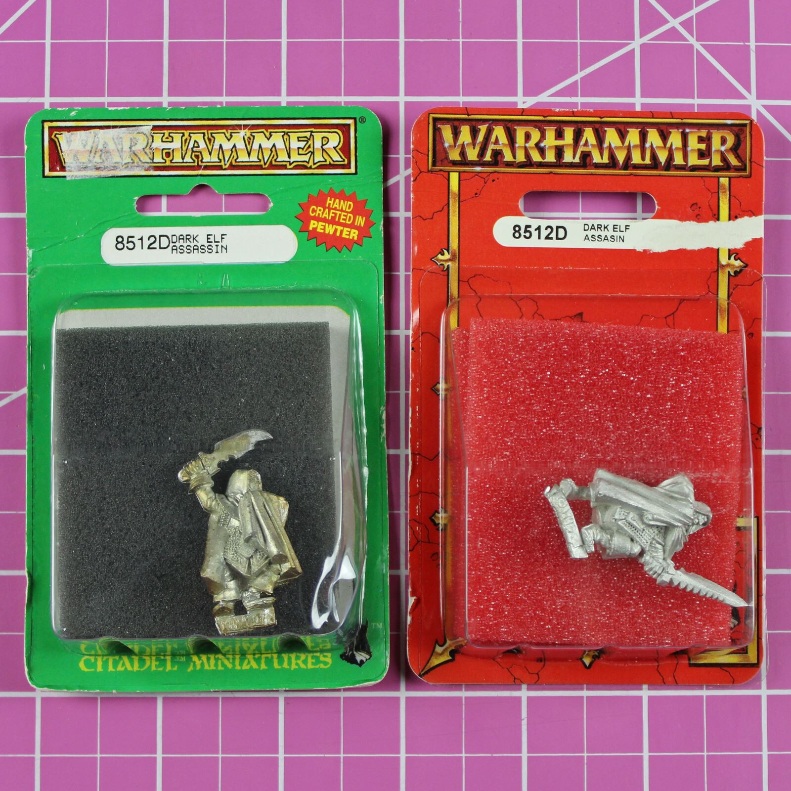 E33 Warhammer - Dark Elves - 5x Classic Metal D.. | Köp på (650421490