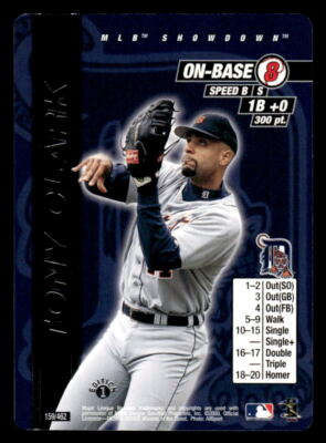 2000 MLB Showdown 1st Edition #159 Tony Clark | eBay
