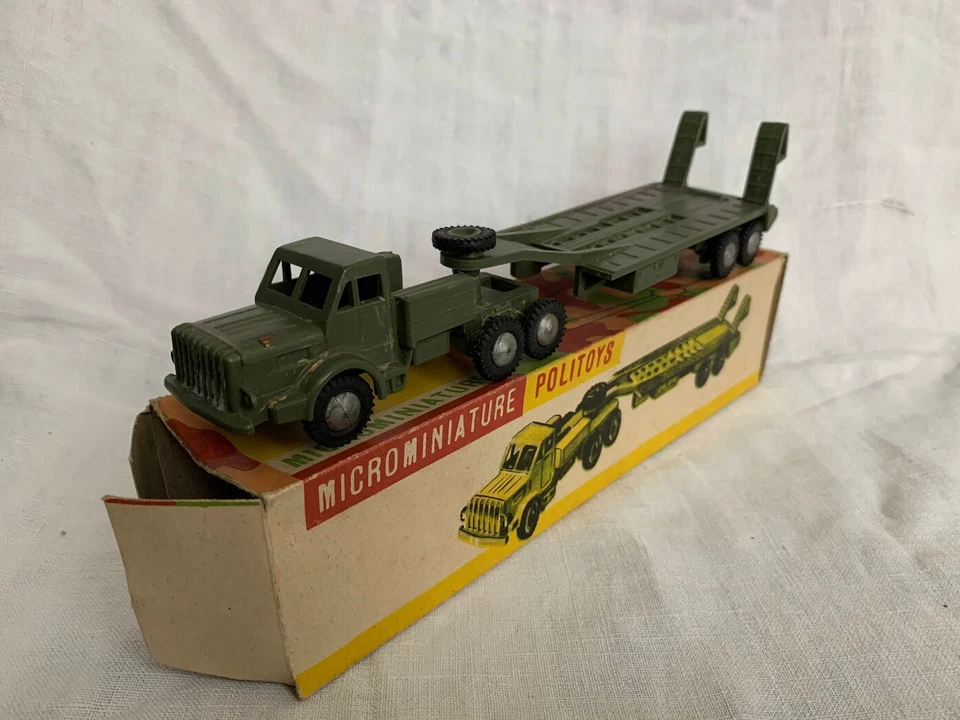 POLITOYS N:12 TRASPORTO PER CARRO ARMATO 1/41 - Immagine 4 di 4