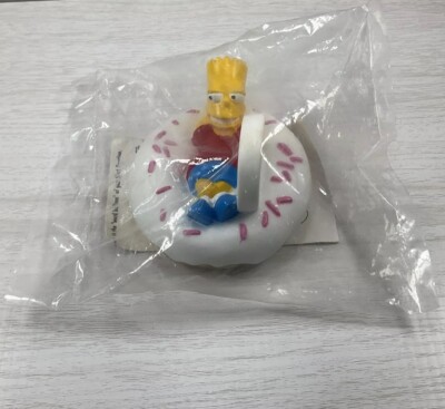 Bart Floating Doughnut - 1993 The Simpsons Promo Winchell's Donuts Toy