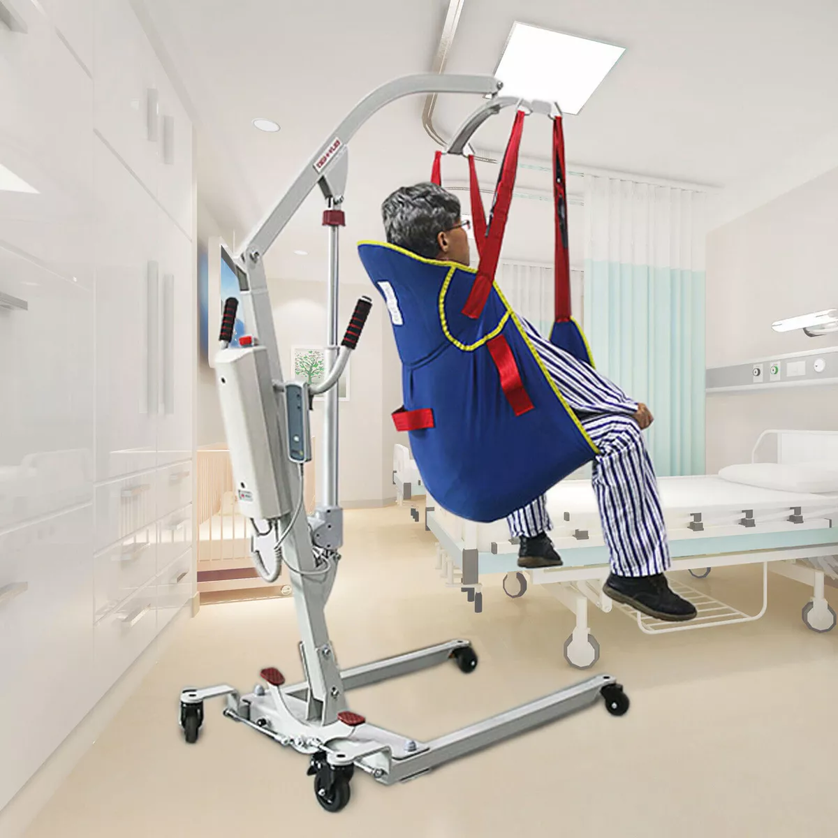 Comfortable Patient Lift Sling Full Body Protective Hoyer Drive