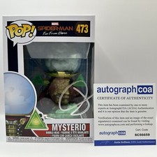 Jake Gyllenhaal AUTOGRAPH SpiderMan Far From Home MYSTERIO Signed Funko Pop ACOA
