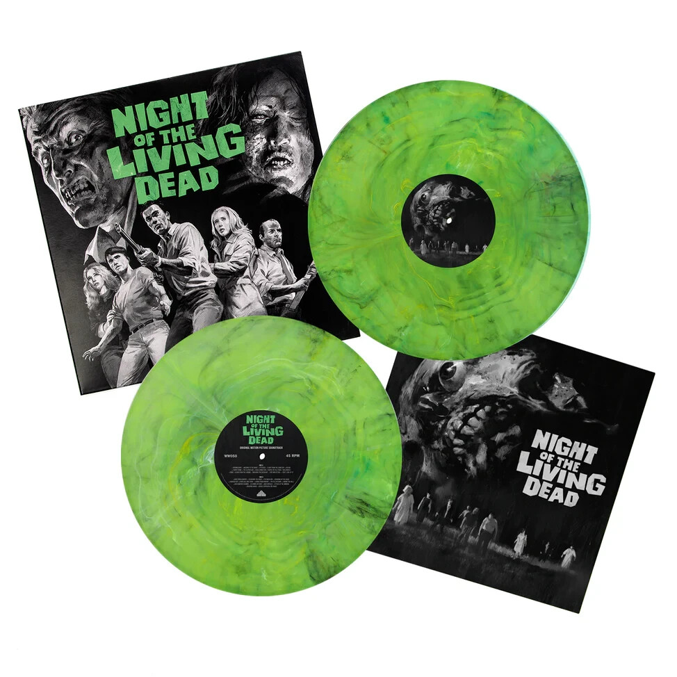 NIGHT OF THE LIVING DEAD - Soundtrack, Ltd 180G 2LP COLORED