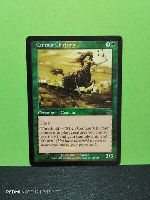 FOIL Centaur Chieftain / Zentaurenhäuptling - MTG Magic