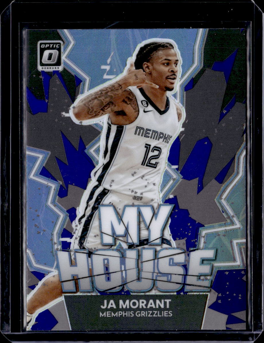 2022-23 Donruss Optic #18 Ja Morant My House Holo