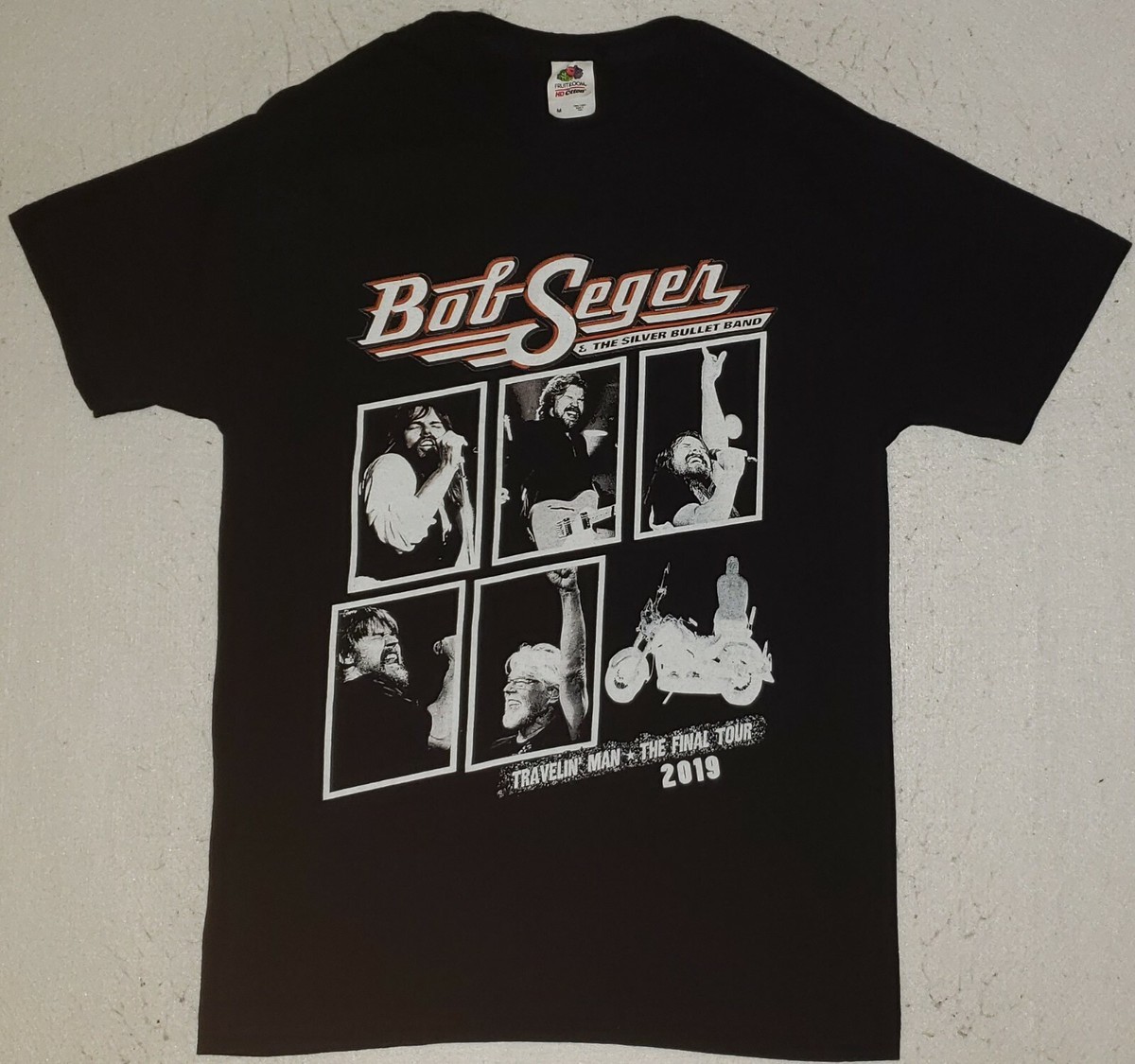 BOB SEGER The Silver Bullet Band The Final Tour 2019 Size Medium