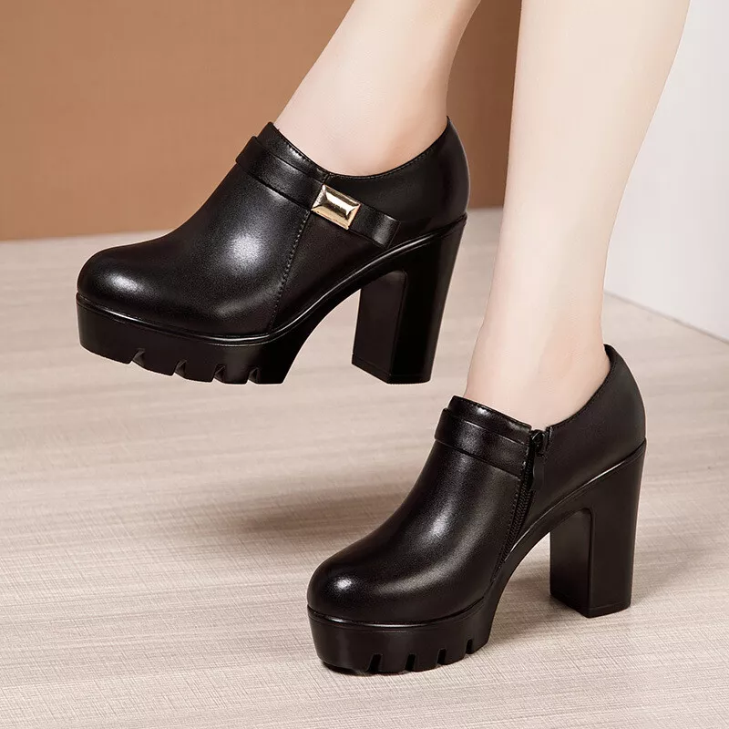Platform clearance work heels