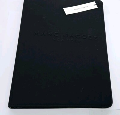 Marc By Marc Jacobs Tablet iPad Case Padded Black Fold Over Black