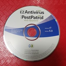 eTrust EZ Antivirus/PestPatrol Anti-Spyware 2005 Disk CD-ROM with Product Key