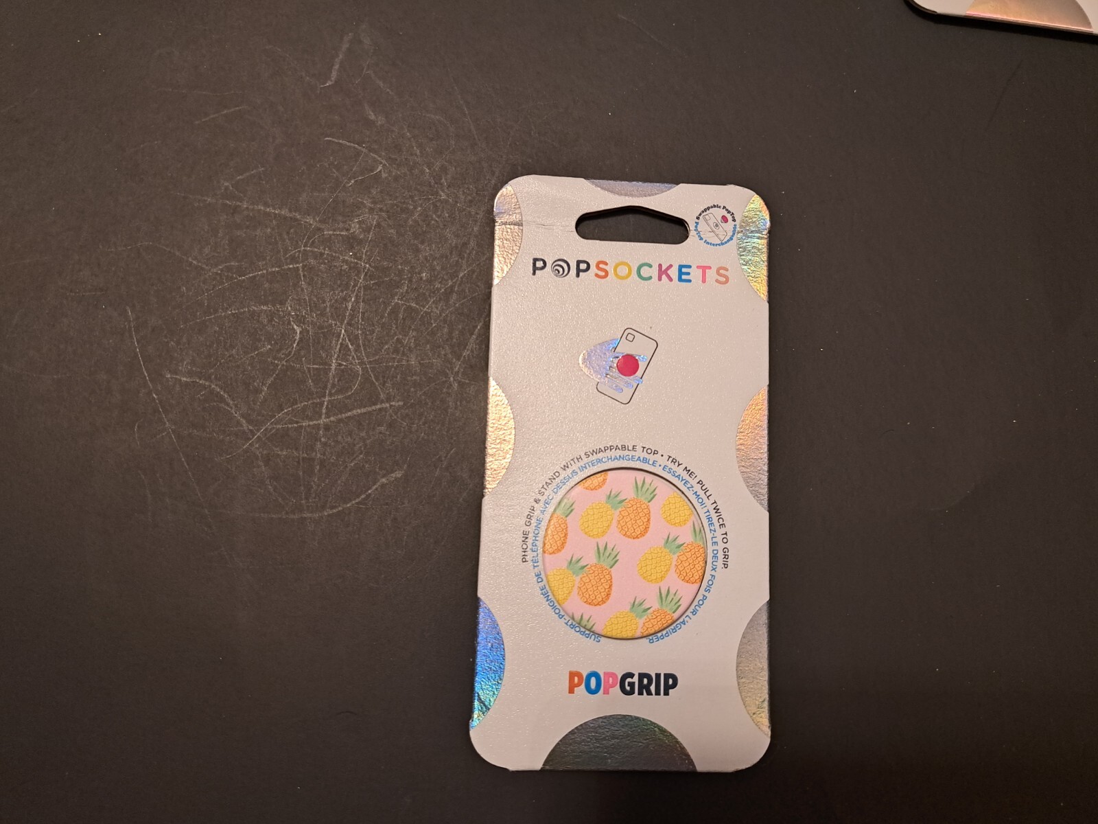 PopSockets Pineapple Swappable PopSocket PopGrip Phone Grip and Stand 803680-image