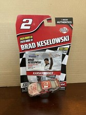 2019 Brad Keselowski Kansas Race Win Wurth 1:64 car NASCAR Authentics