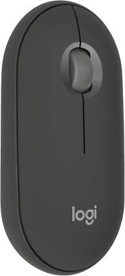 Logitech Pebble Mouse 2 M350S Graphite - Schlanke, kompakte Bluetooth -Maus