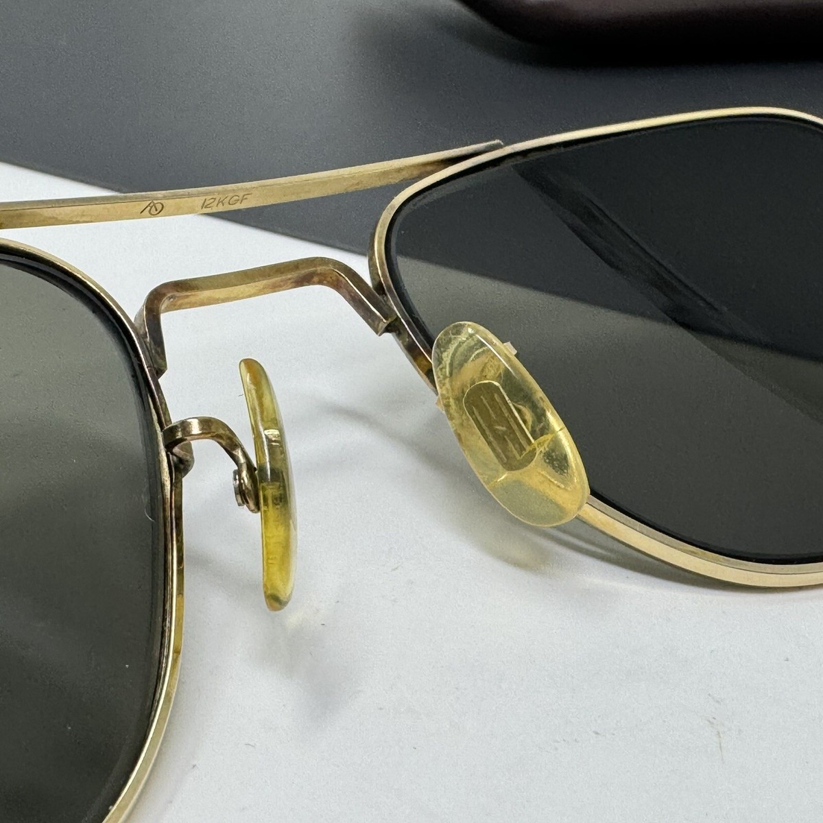 American Optical 5 1/2 Gold Filled 12K GF Vintage Aviator