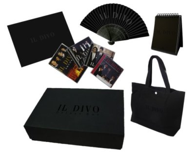 IL DIVO - DELUXE BOX - 5CD + 3DVD + 4 GADGETS GEBRAUCHT TOP ZUSTAND