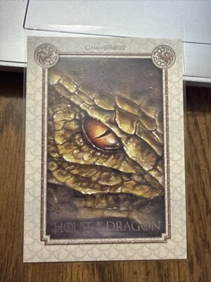 Game of Thrones House of The Dragon: AR1 Syrax Artist Rendition Chase Card