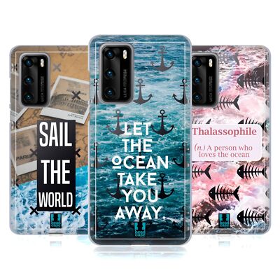 HEAD CASE DESIGNS SEA SENTIMENTS SOFT GEL CASE FOR HUAWEI PHONES 4