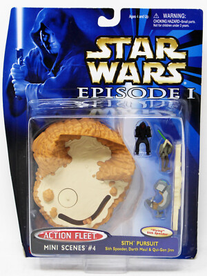 Star Wars - Episode 1 - Action Fleet - Mini Scenes - #4, Sith Pursuit - 1998