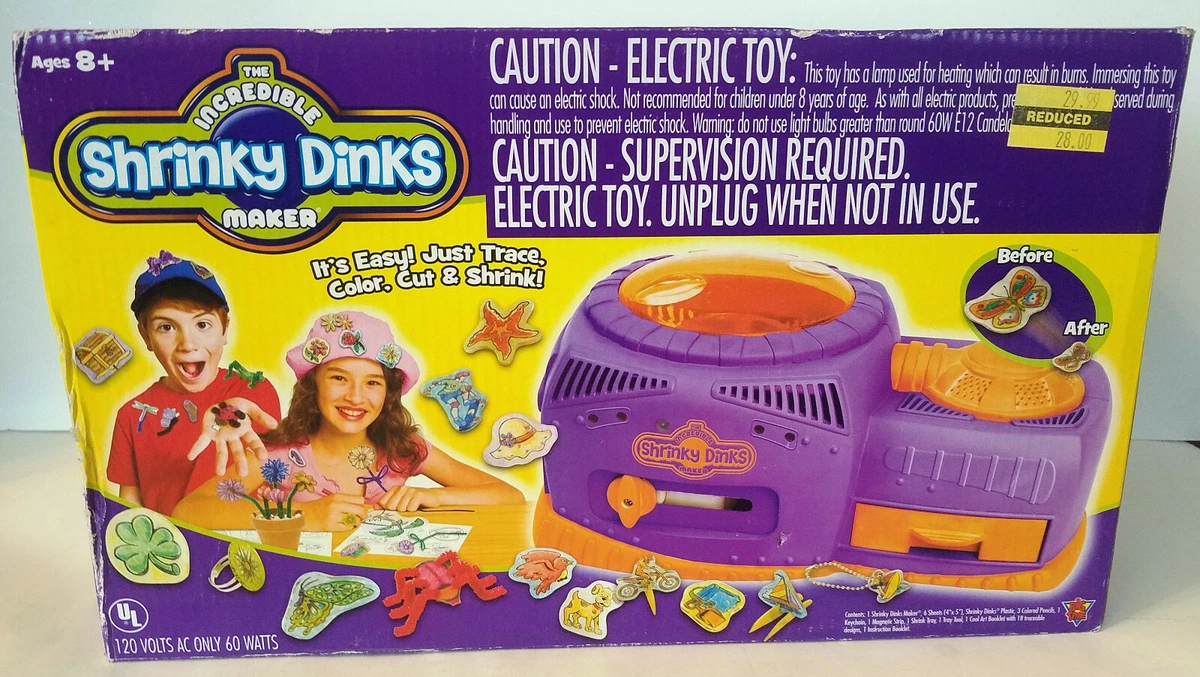 Shrinky Dinks Jewelry Set, Kids Toys for Ages 5 Up,  Exclusive