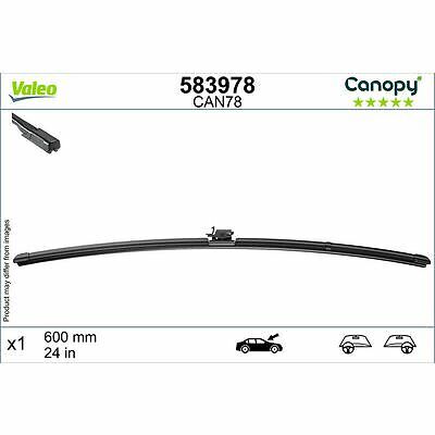 VALEO CANOPY, CAN78, Spazzola Tergicristallo Flat Blade Realizzata con Materiali