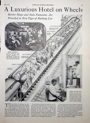 Original Zug AD: Luxushotel auf Rädern