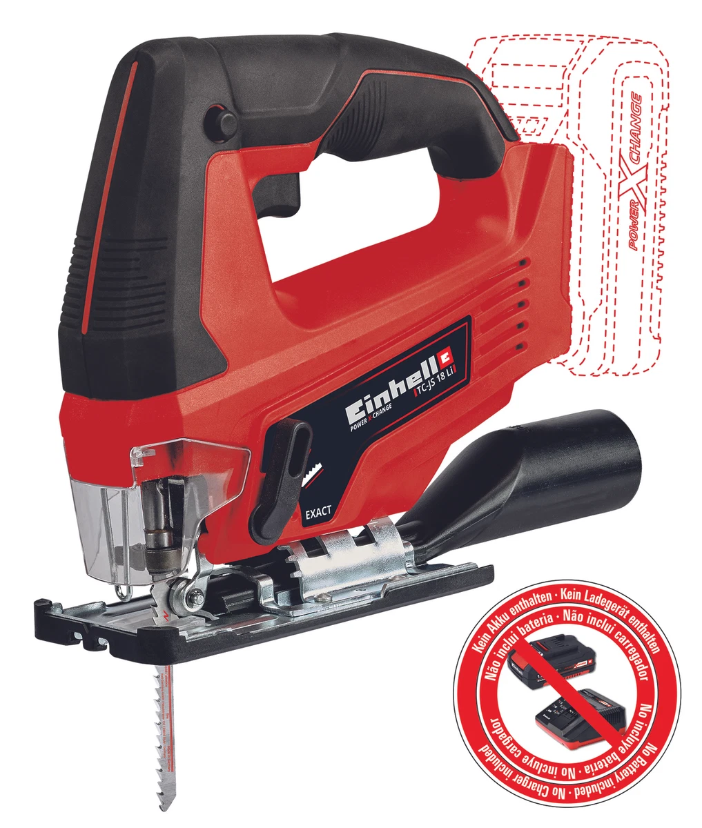 Image of Einhell TC-JS 18 Li cordless jigsaw on eBay website