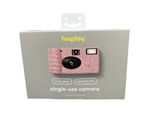 One-Time-Use Camera - heyday Neon Smiley NEW SEALED