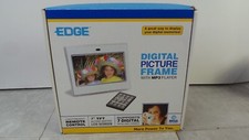 EDGE DIGITAL PICTURE FRAME WITH MP3 PLAYER PE204723