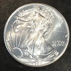 1992 Uncirculated American Silver Eagle US Mint Issue 1oz Pure Silver #N870