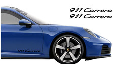 Premium Door Decal Decal Stickers Pair Fits Porsche Boxster Carrera Panamera 911